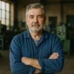 Retrato de Antonio López, dueño de un taller industrial en Sevilla que recuperó casi 25.000 euros tras una factura por fraude gracias a Reclama Energías.